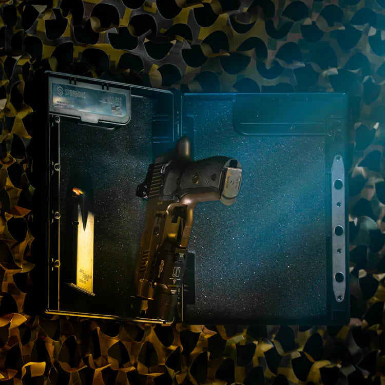 StopBox Pro Ward Wall Mounted Instant-Access Pistol Box - Open Box