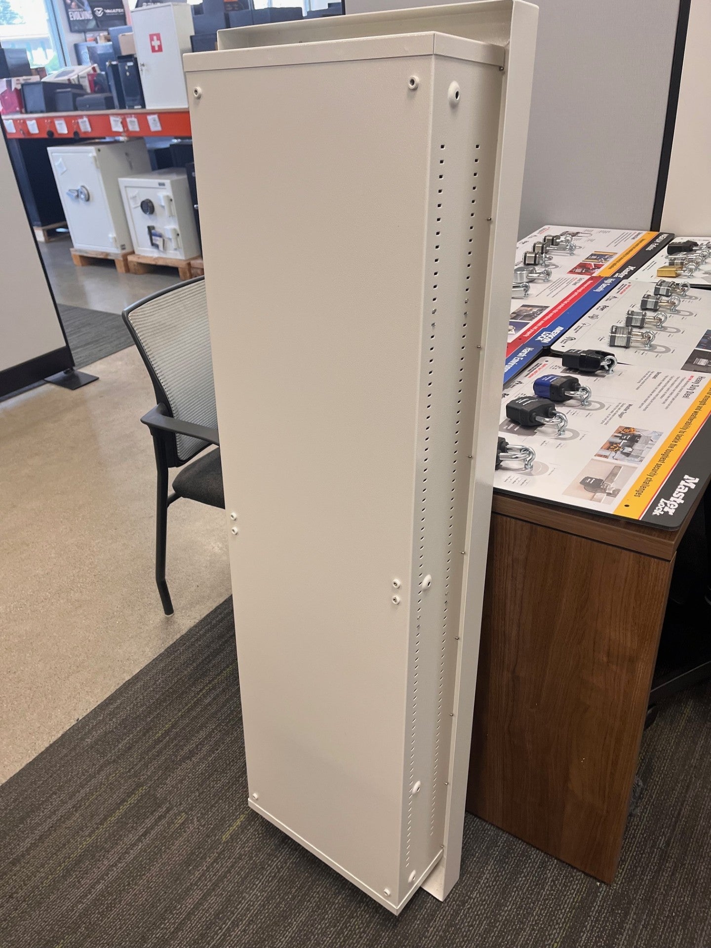 V-Line Closet Vault Plus Gun Cabinet 51653-S-PLUS with Peg Board - Blemished