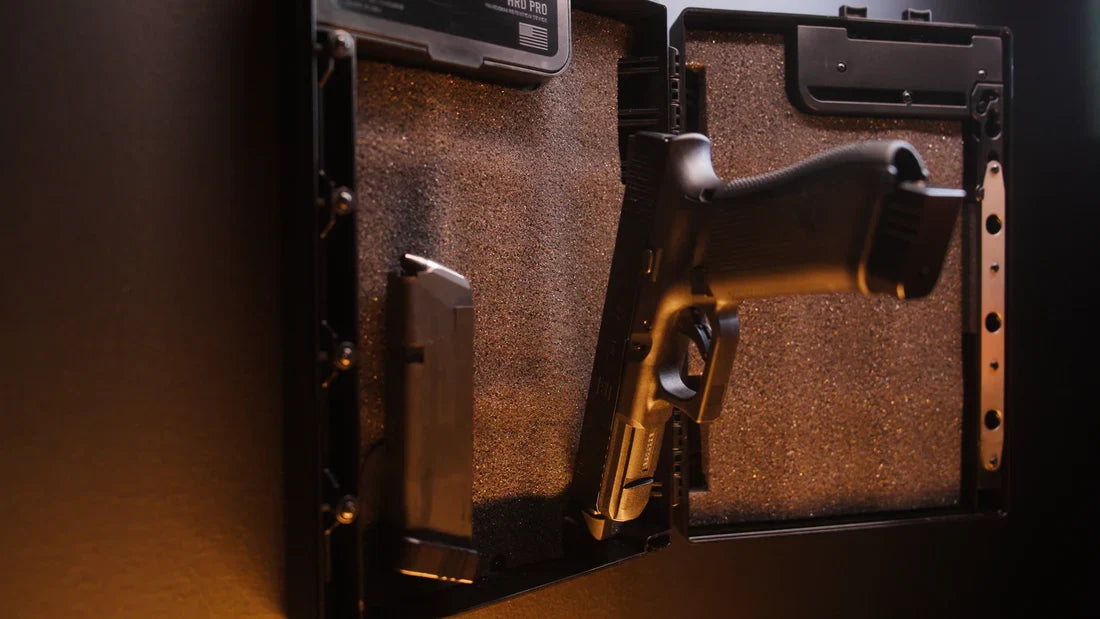 StopBox Pro Ward Wall Mounted Instant-Access Pistol Box - Open Box
